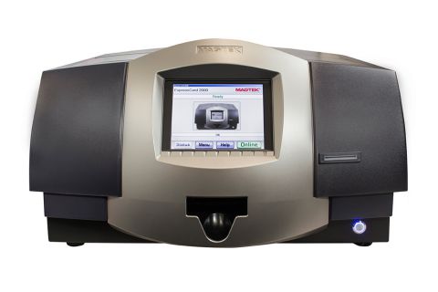 ExpressCard EMV 7 - Instant Issuance Card Printer, Encoder and Embosser