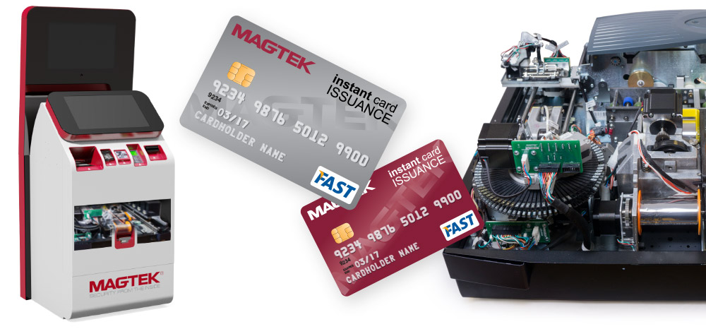 ExpressCard OEM - Easily integrate MagTek's proven 
instant card issuance technology 
into your own kiosk / ATM solution