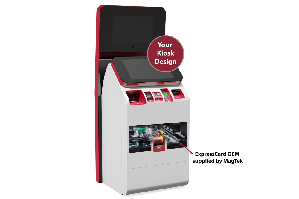 Instant Card Issuance Kiosk - 
Issues EMV cards instantly