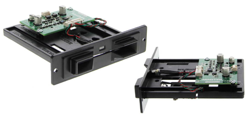 Half-Card - Open Chassis Insert Reader Low-Profile Flexible Interface.