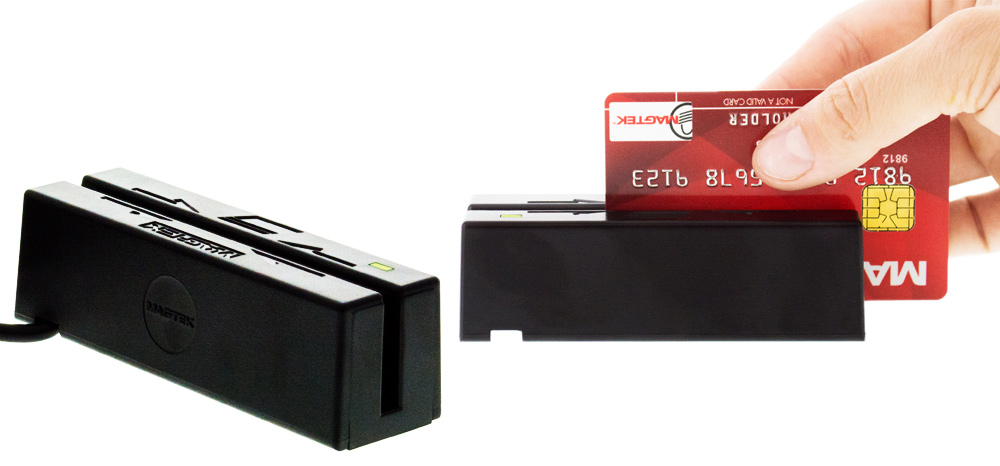 Mini - Mini Magnetic Swipe Card Reader USB or Port Powered Bi-directional