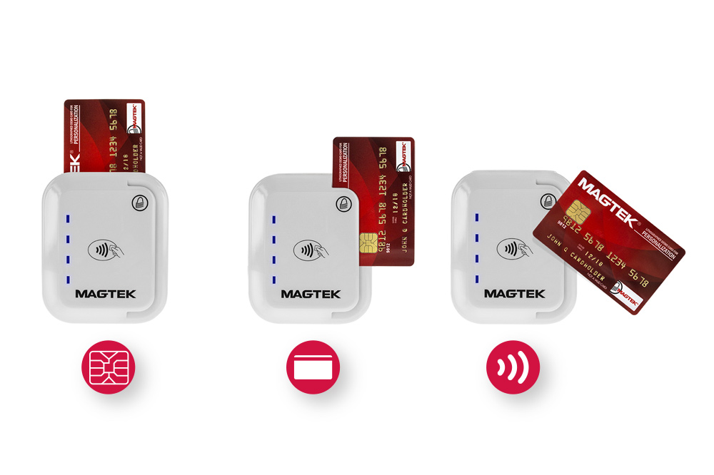 tDynamo - 
tDynamo delivers contactless, chip card and magnetic stripe reading in a small form factor.
