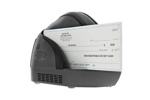 ImageSafe - Cheque Scanner & MICR Reader  Double Sided, Single Feed  Integrated Magnetic Card Reader